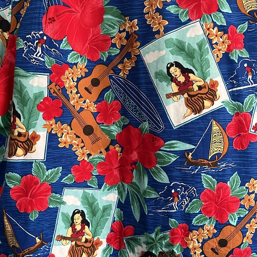 Colorful Hawaiian short sleeve shirt - Picture 7 of 8
